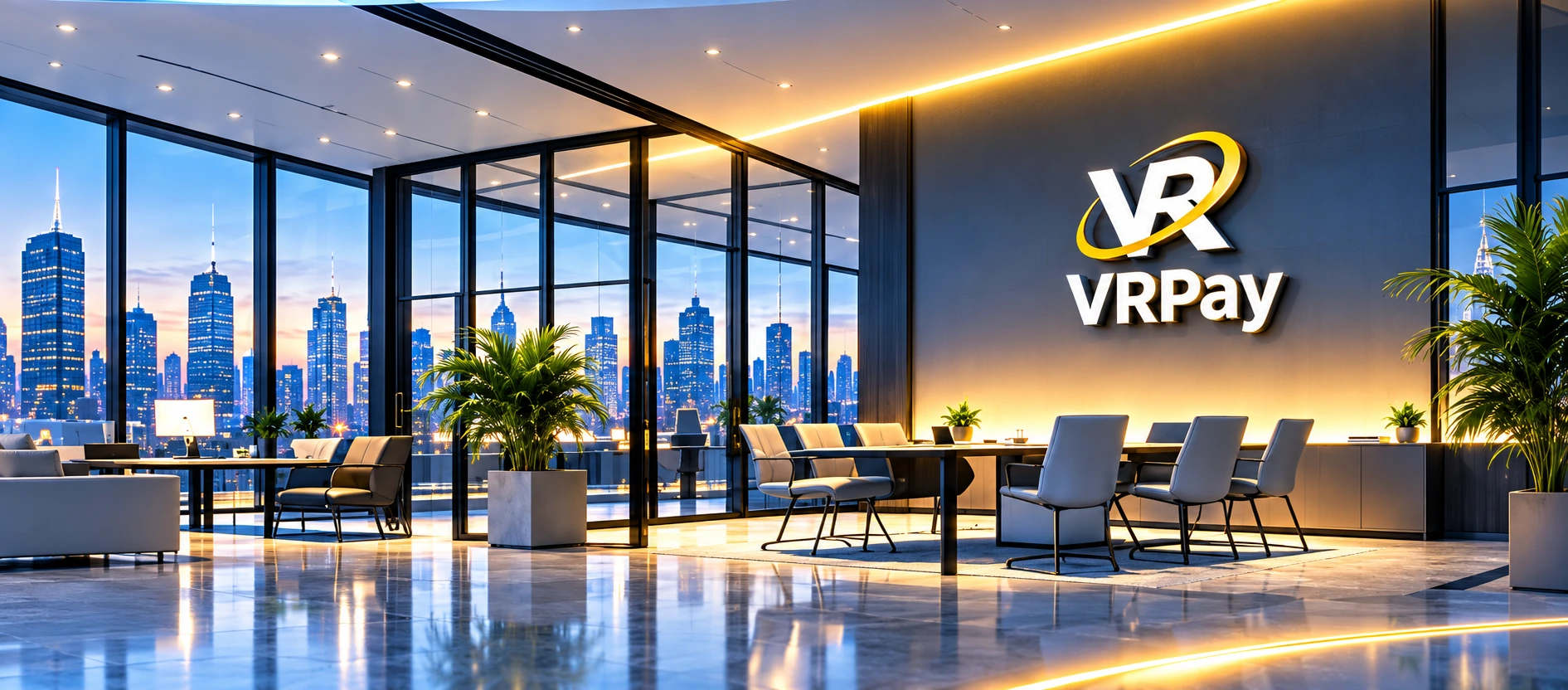 Modern office for the VRPAY global team